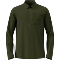 Odlo camisa montaña manga larga hombre ESSENTIAL VERDE 03