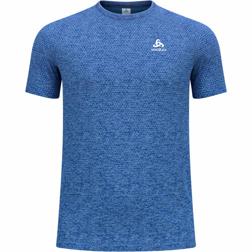 Odlo camiseta montaña manga corta hombre ESSENTIAL SEAMLESS AZUL