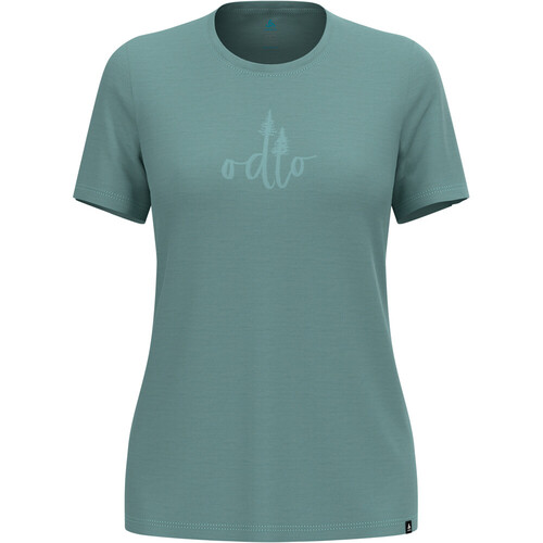 ODLO ASCENT MERINO 160 TREE LOGO verde