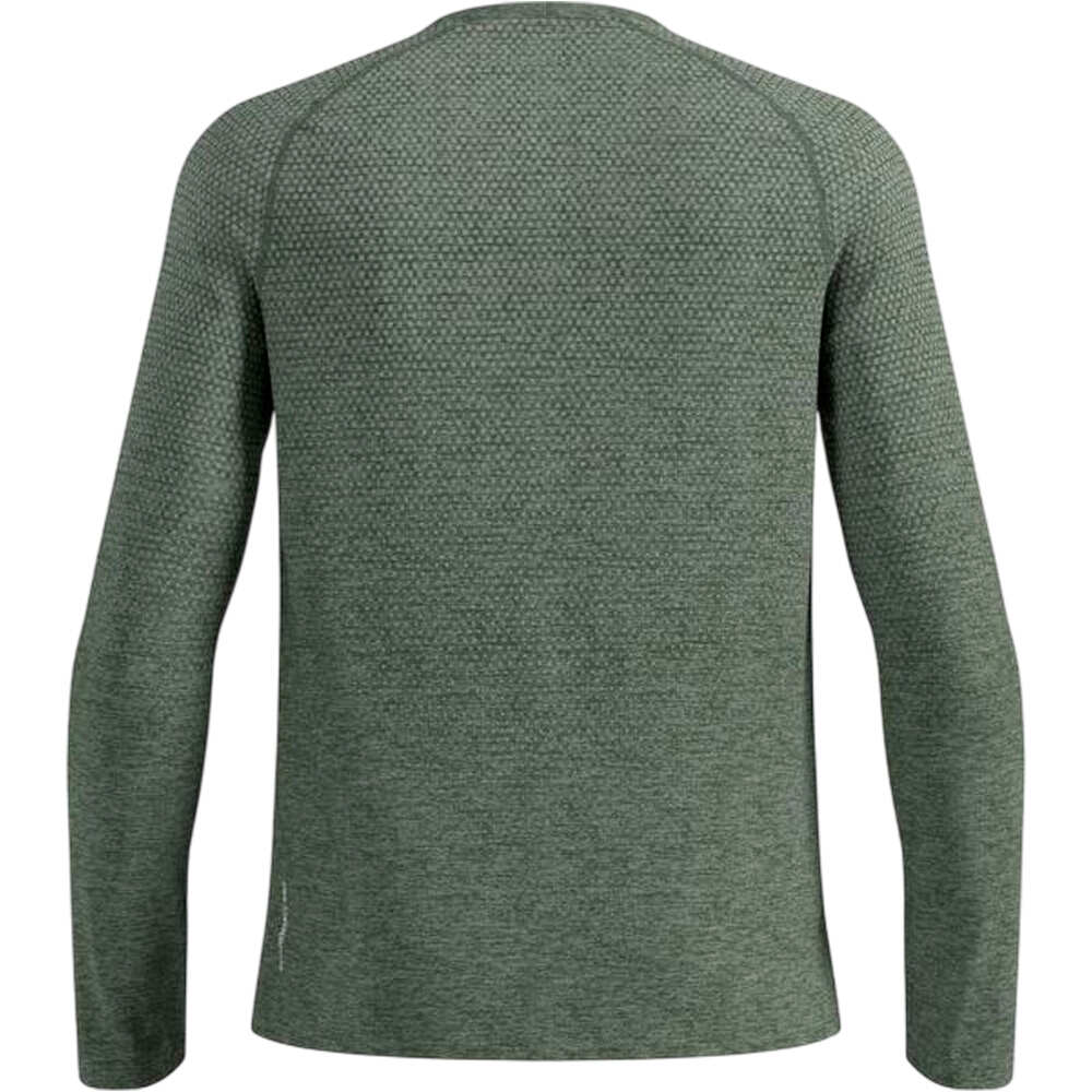 Odlo camiseta montaña manga larga hombre ESSENTIAL SEAMLESS GRIS 03