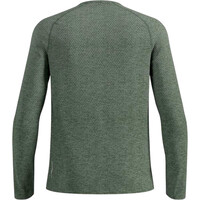 Odlo camiseta montaña manga larga hombre ESSENTIAL SEAMLESS GRIS 03