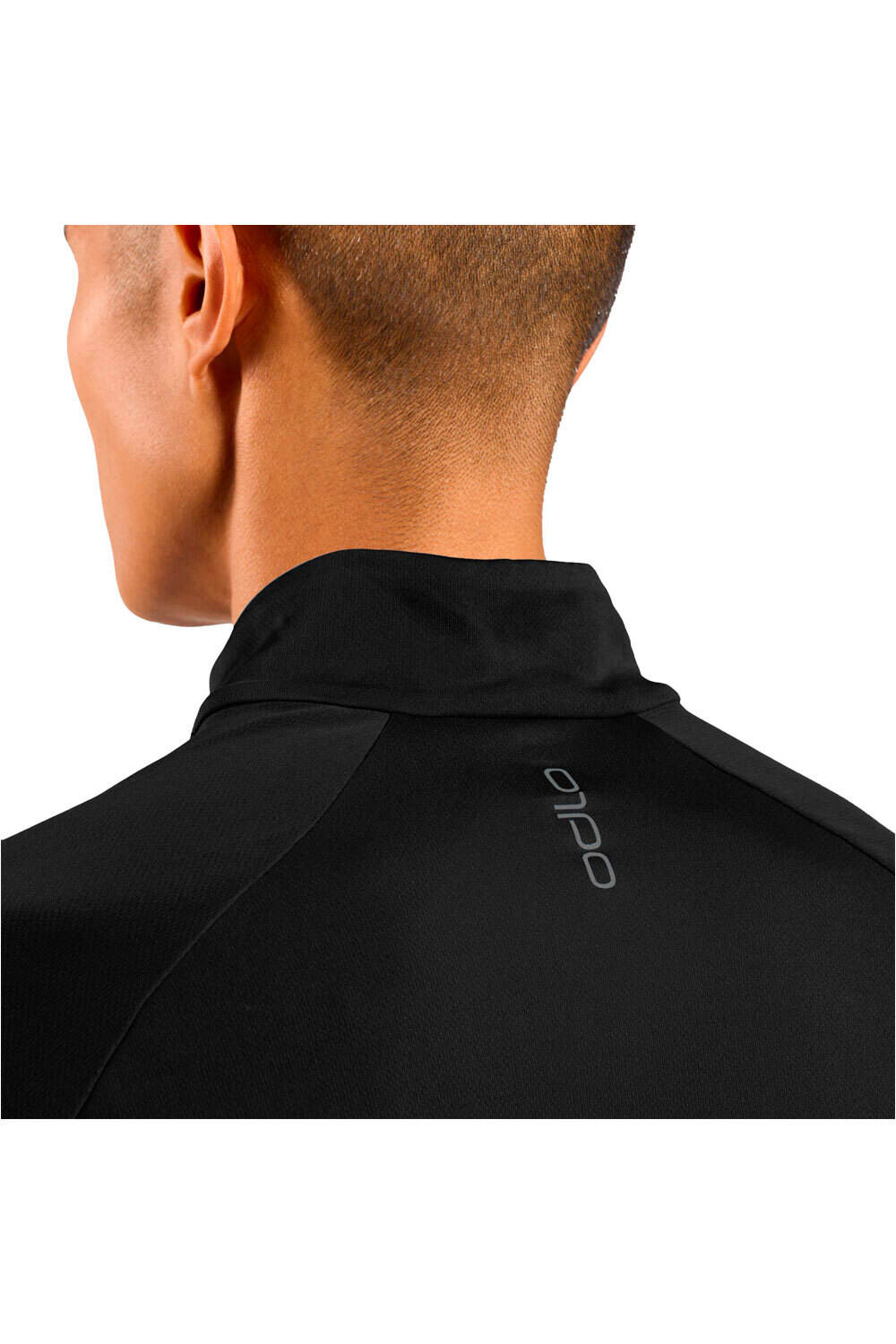 Odlo camiseta técnica manga larga hombre ESSENTIAL CERAMIWARM NEGRO 03