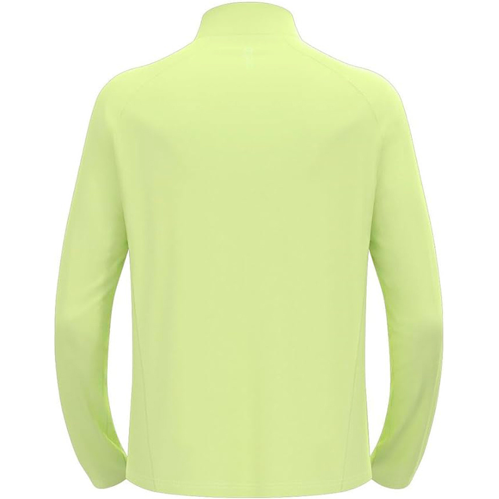 Odlo camiseta técnica manga larga hombre ESSENTIAL CERAMIWARM VERDE vista trasera
