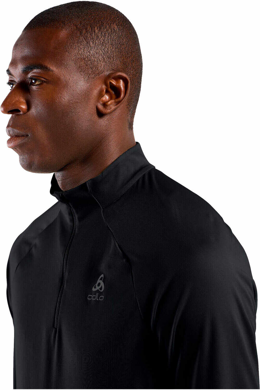 Odlo camiseta técnica manga larga hombre ESSENTIAL NEGRO 04
