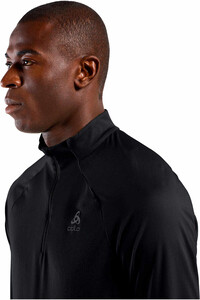 Odlo camiseta técnica manga larga hombre ESSENTIAL NEGRO 04