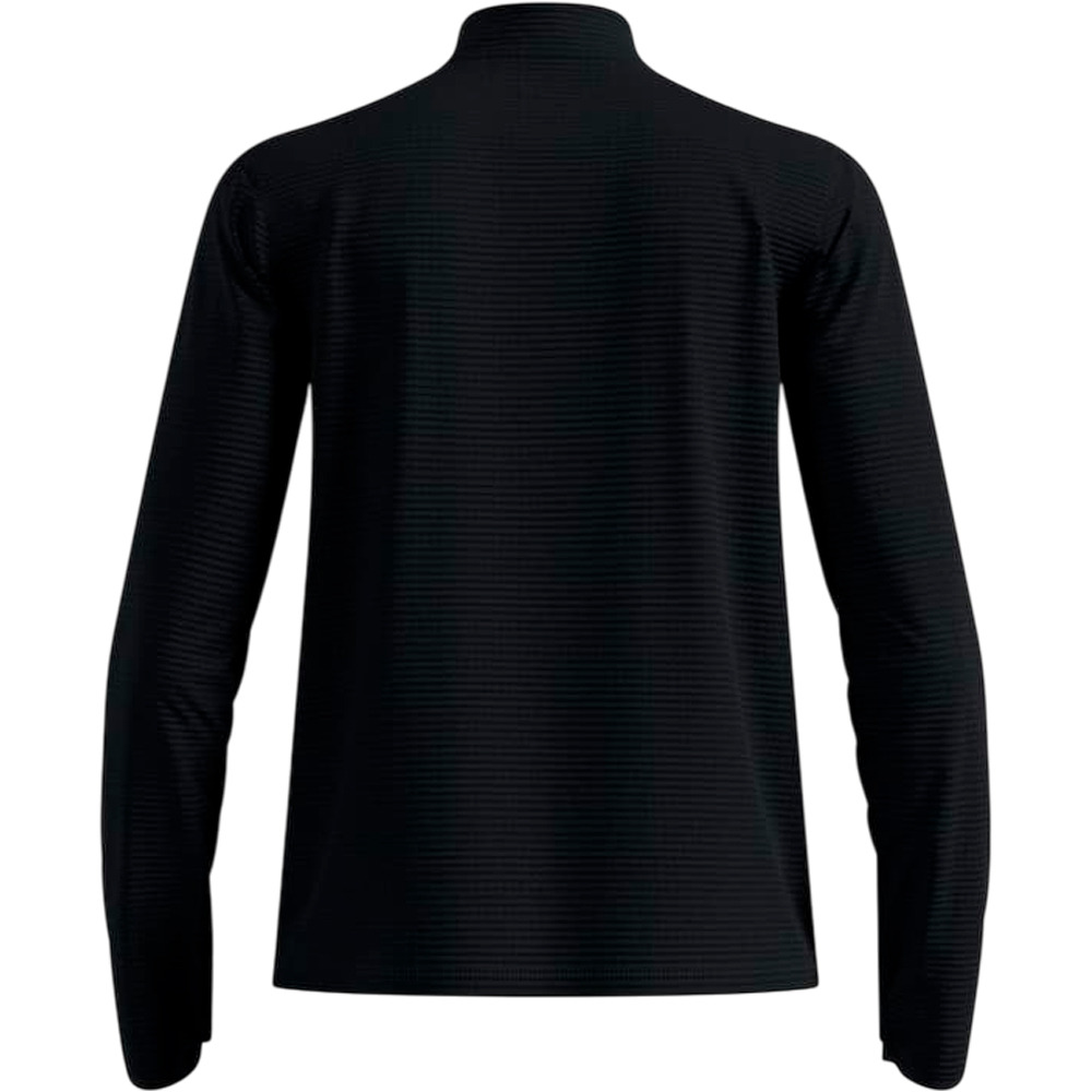 Odlo camiseta técnica manga larga hombre ESSENTIAL THERMAL NEGRO vista trasera