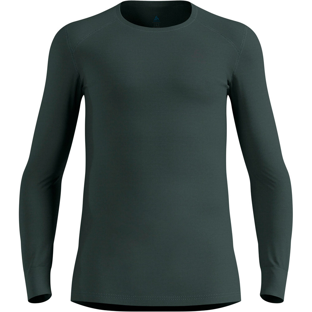 Odlo camiseta térmica manga larga hombre ACTIVE WARM VERDE 04