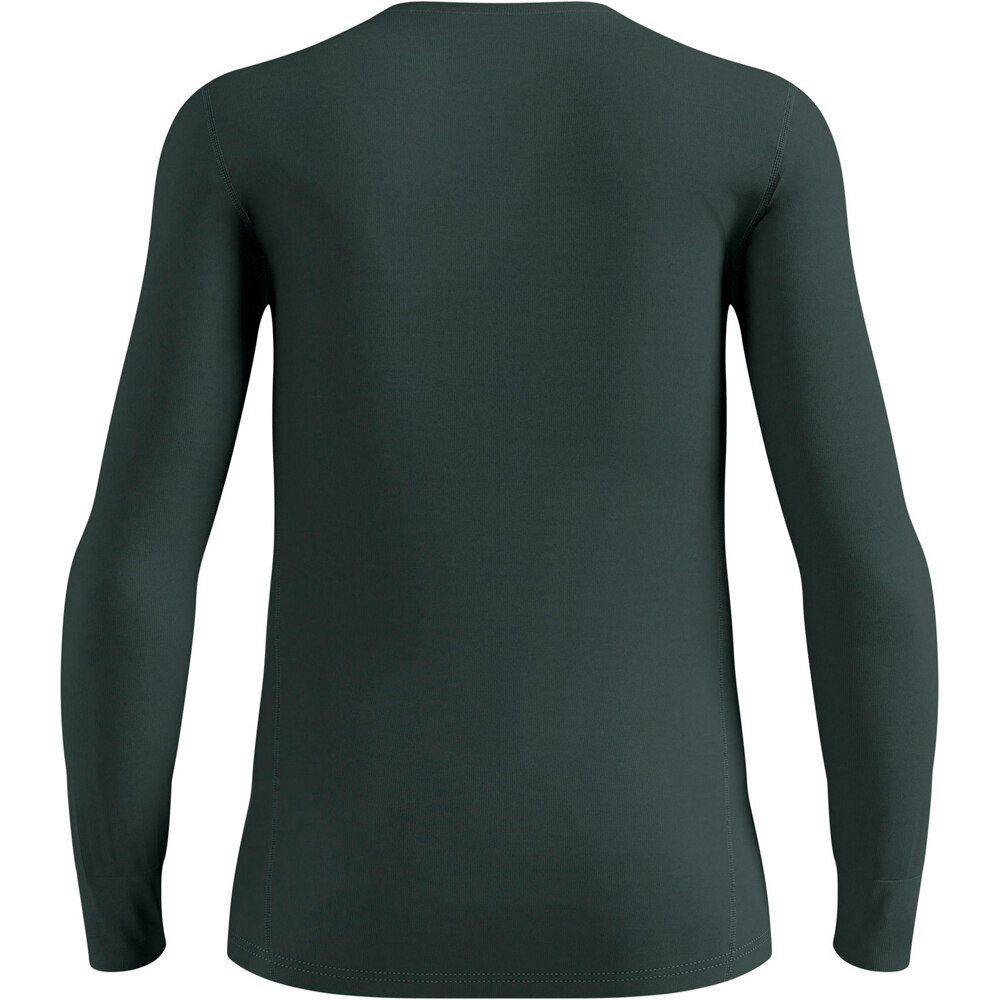 Odlo camiseta térmica manga larga hombre ACTIVE WARM VERDE 05