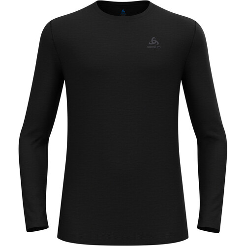 Odlo camiseta térmica manga larga hombre MERINO 160 NEGRO