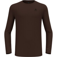 Odlo camiseta térmica manga larga hombre MERINO 160 ROJO 03