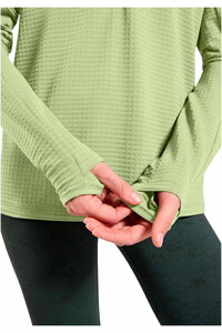 Odlo camiseta térmica manga larga mujer ESSENTIAL THERMAL AMARILLO 03
