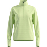 Odlo camiseta térmica manga larga mujer ESSENTIAL THERMAL AMARILLO 04