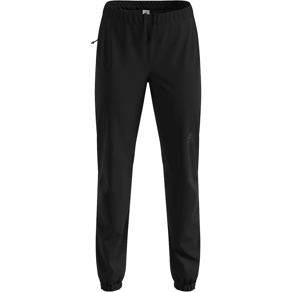 Odlo camiseta térmica manga larga mujer ESSENTIAL WARM NEGRO vista detalle