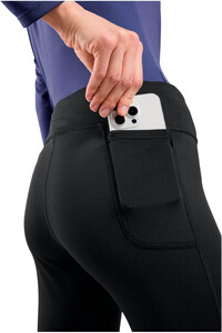 Odlo camiseta térmica manga larga mujer ESSENTIAL WARM NEGRO vista detalle