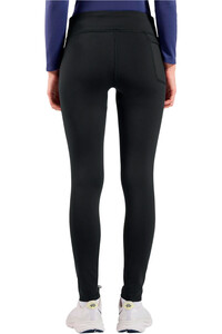 Odlo camiseta térmica manga larga mujer ESSENTIAL WARM NEGRO vista trasera
