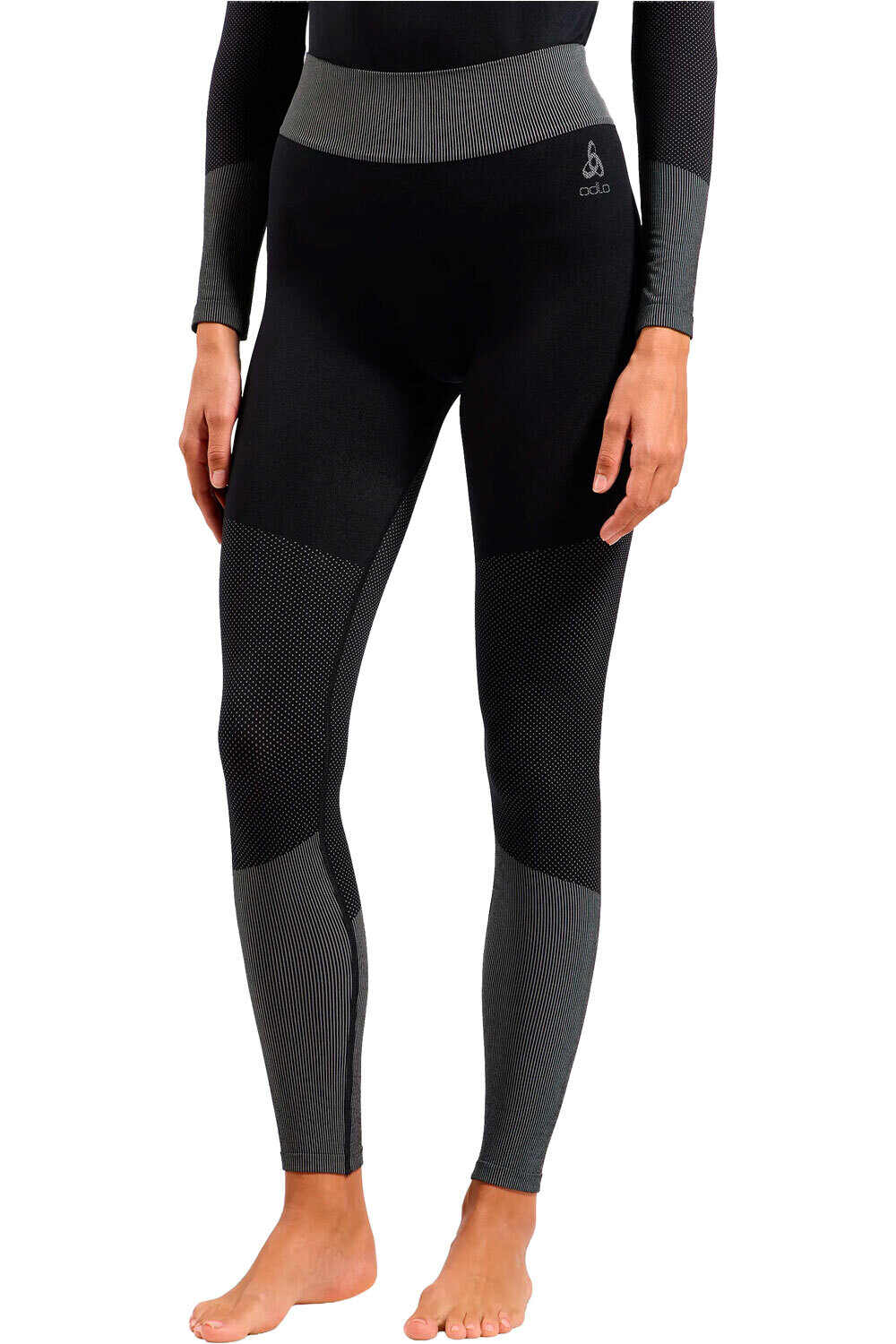 Odlo camiseta térmica manga larga mujer FUNDAMENTALS PERFORMANCE WARM NEGRO 03