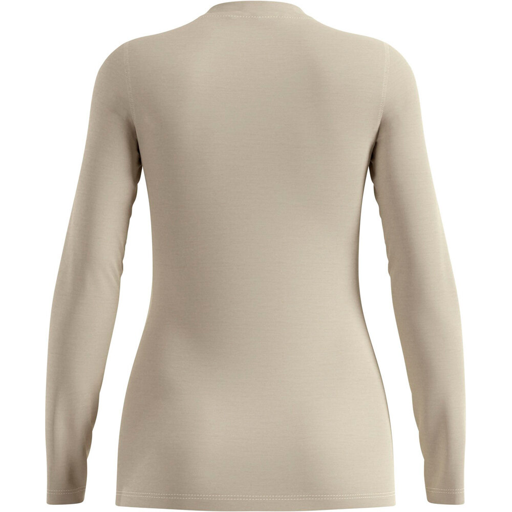 Odlo camiseta térmica manga larga mujer MERINO 160 BLANCO 04