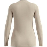 Odlo camiseta térmica manga larga mujer MERINO 160 BLANCO 04
