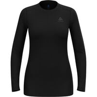 Odlo camiseta térmica manga larga mujer MERINO 160 NEGRO 03
