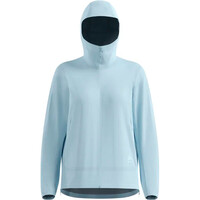 Odlo chaqueta impermeable mujer ESSENTIAL 2.5L WATERPROOF AZUL 04