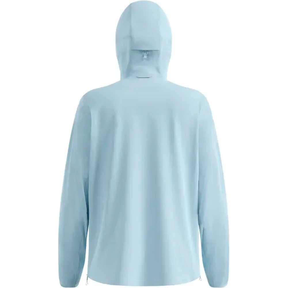 Odlo chaqueta impermeable mujer ESSENTIAL 2.5L WATERPROOF AZUL 05