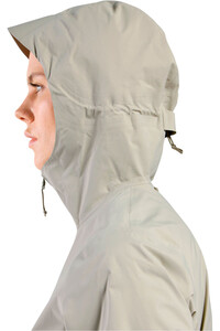 Odlo chaqueta impermeable mujer ESSENTIAL 2.5L WATERPROOF GRIS 03