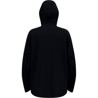 Odlo chaqueta impermeable mujer ESSENTIAL 2.5L WATERPROOF NEGRO vista detalle