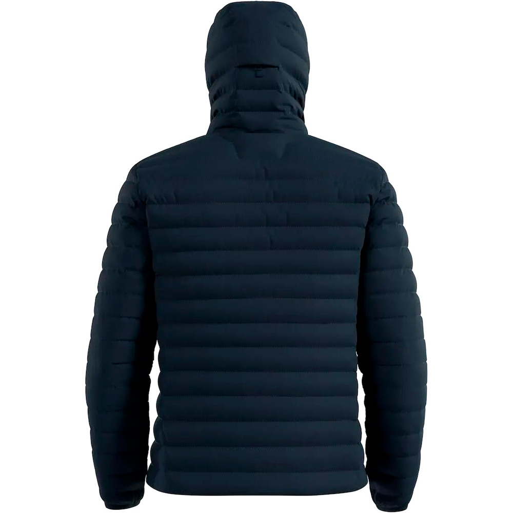 Odlo chaqueta outdoor hombre X-ALP PACKABLE DOWN AZUL vista trasera