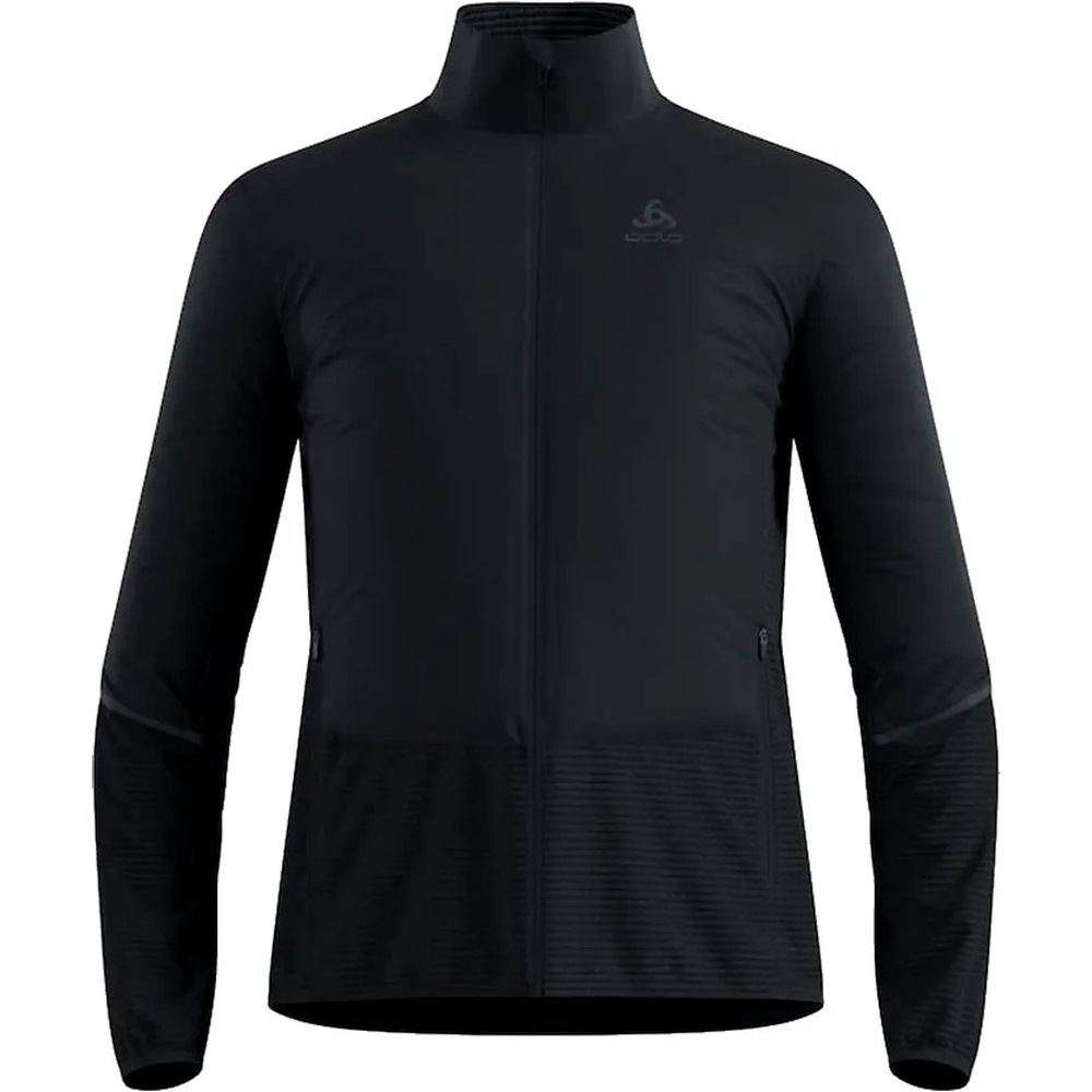 Odlo Chaqueta Running Mujer ESSENTIAL INSULATOR HYBRID NEGRO vista detalle