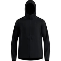 Odlo chaqueta softshell hombre ESSENTIAL NEGRO vista frontal