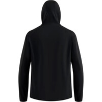 Odlo chaqueta softshell hombre ESSENTIAL NEGRO vista trasera