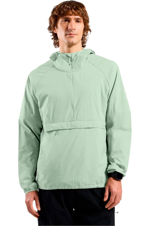 ODLO ESSENTIAL WINDBREAKER verde