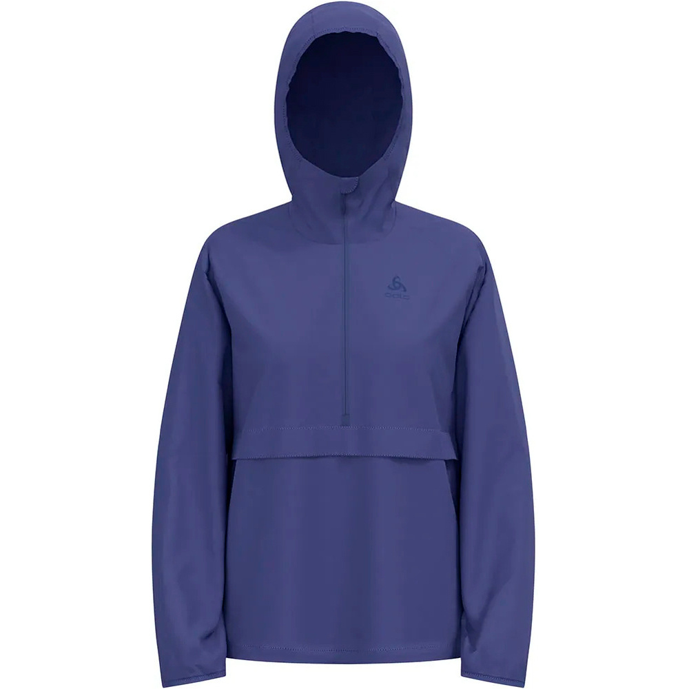 Odlo chaqueta softshell mujer ESSENTIAL WINDBREAKER AZUL 04