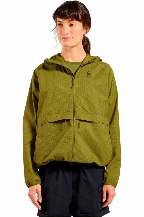 ODLO ESSENTIAL WINDBREAKER verde