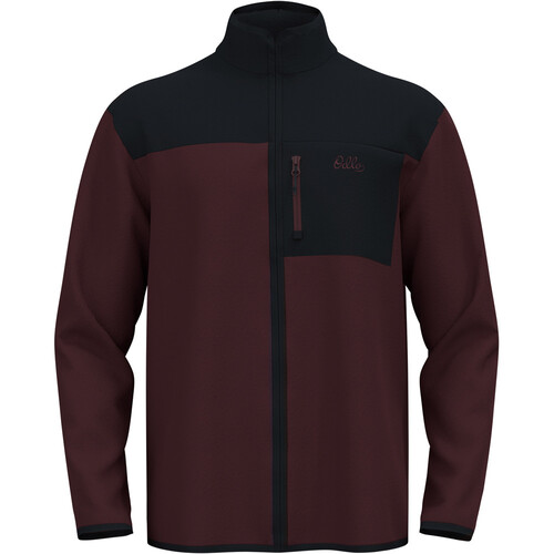 ODLO ESSENTIAL HIGH PILE BLOCKED negro