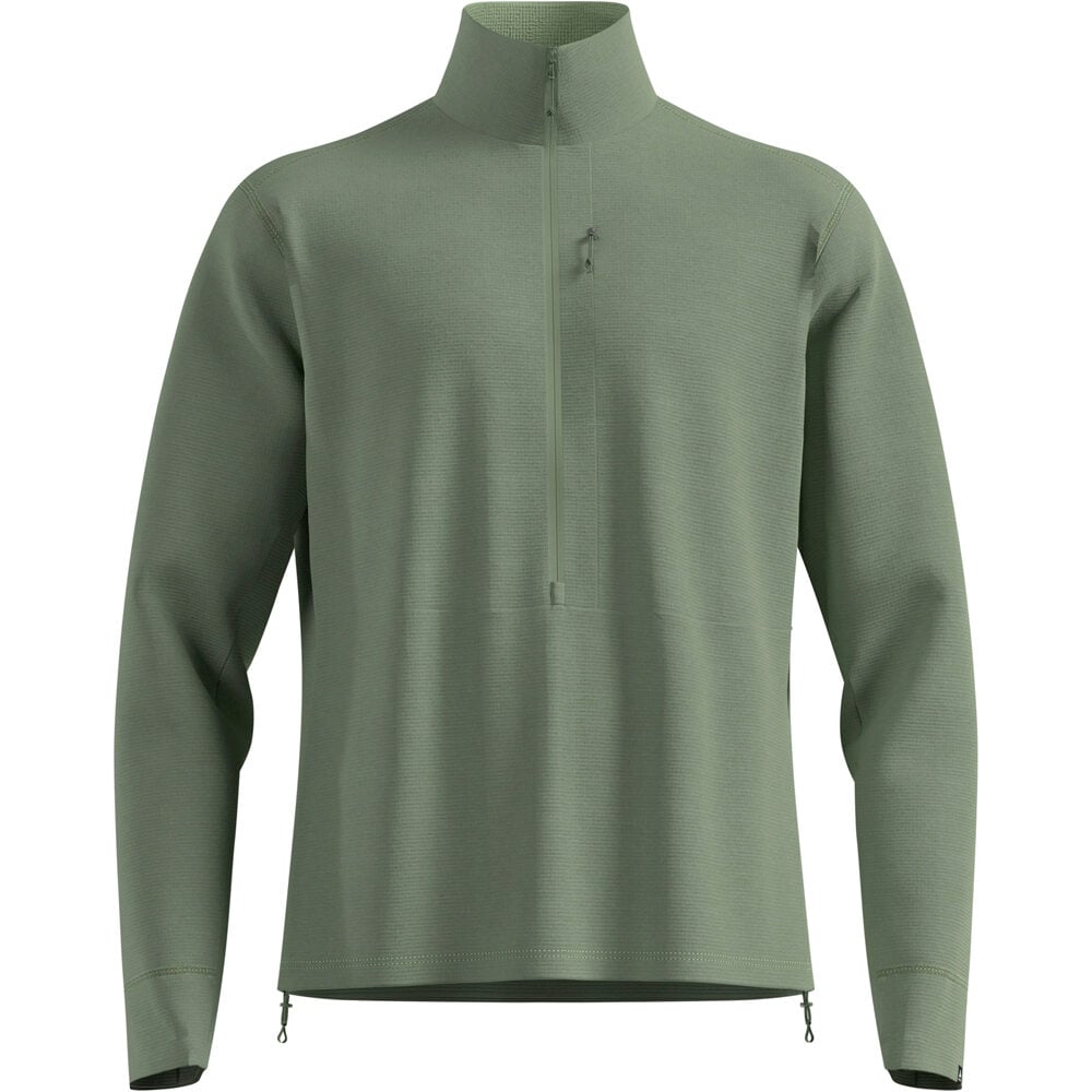 Odlo forro polar hombre GRID FLEECE GRIS 04