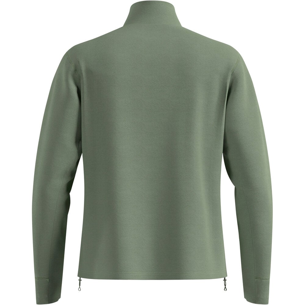 Odlo forro polar hombre GRID FLEECE GRIS 05