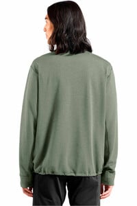 Odlo forro polar hombre GRID FLEECE GRIS vista trasera