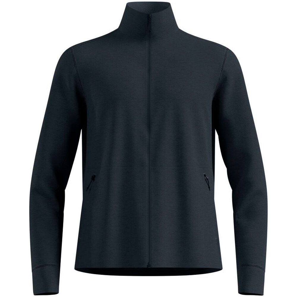 Odlo forro polar hombre GRID NEGRO 03