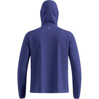 Odlo Sudaderas Montaña Hombre CUBIC AZUL vista trasera