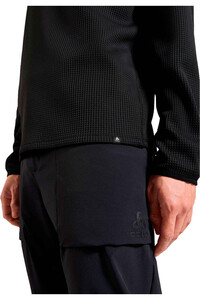 Odlo Sudaderas Montaña Hombre CUBIC NEGRO 03