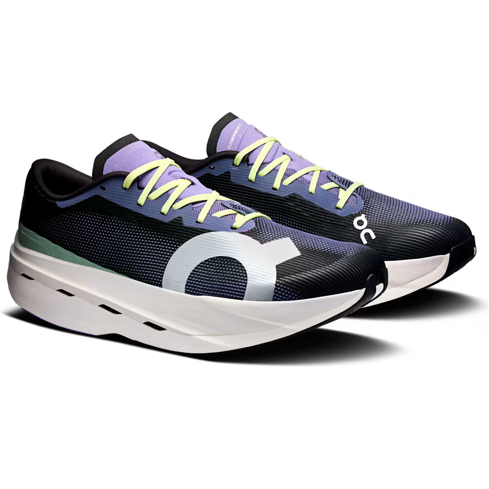 On zapatilla running hombre CLOUDBOOM NEXT MORADO lateral interior
