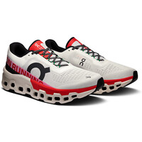 On zapatilla running hombre CLOUDMONSTER 2 BLANCO lateral interior