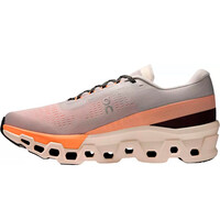 On zapatilla running hombre CLOUDMONSTER 2 GRIS lateral interior