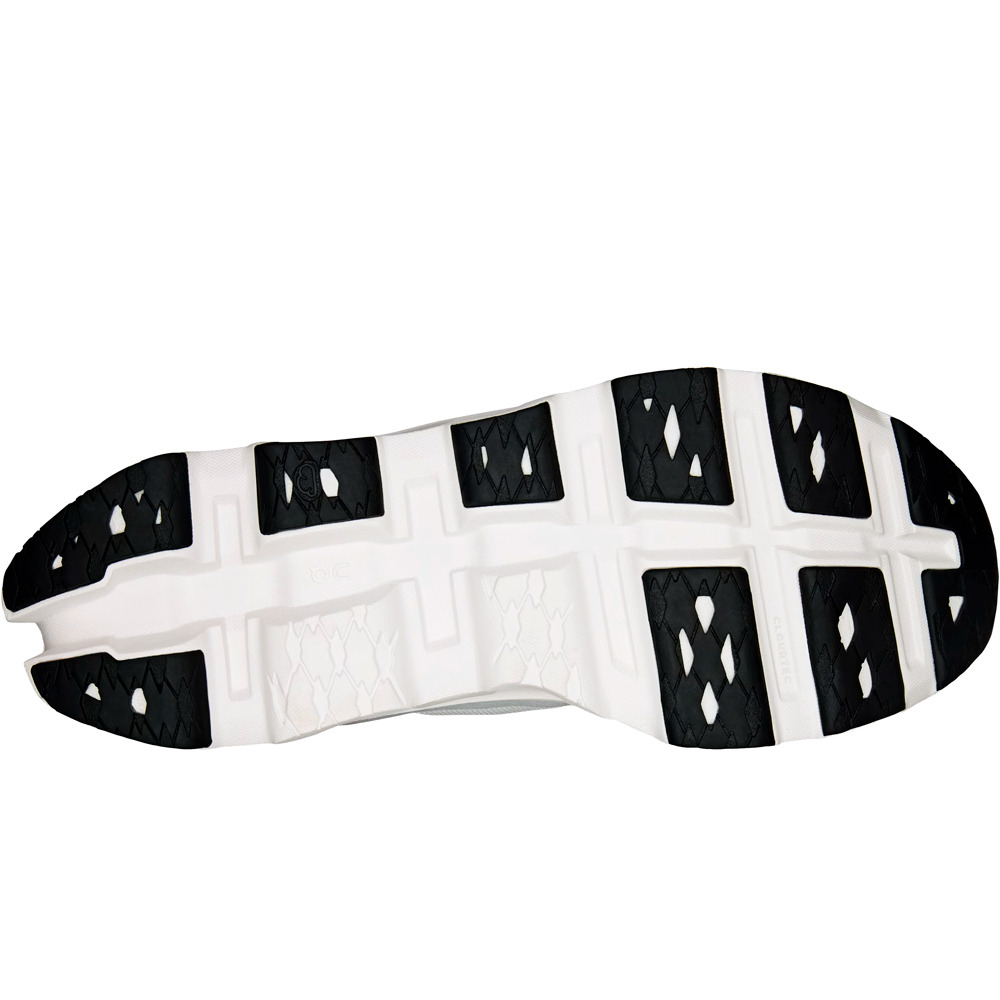On zapatilla running hombre CLOUDMONSTER 3 BLANCO vista superior