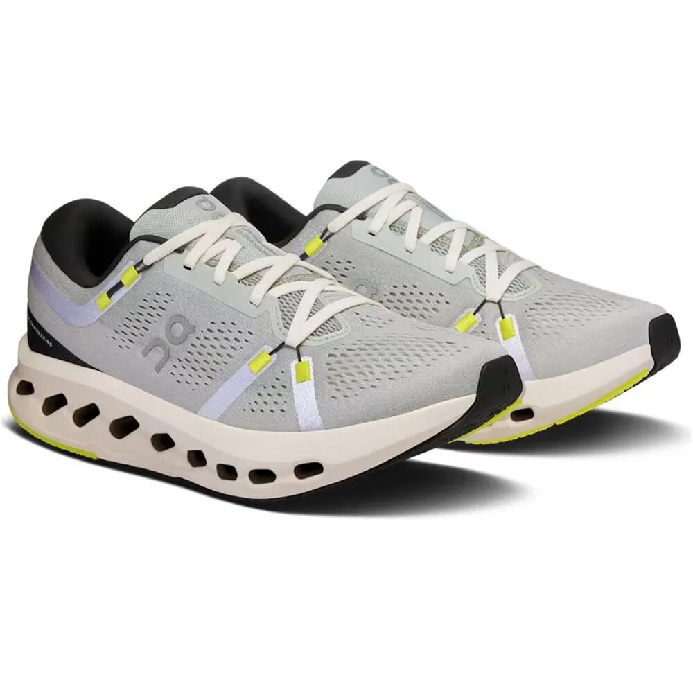 On zapatilla running hombre CLOUDSURFER 2 GRIS lateral interior