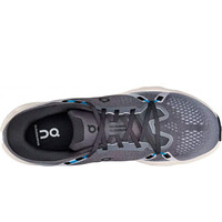 On zapatilla running hombre CLOUDSURFER 2 NEGRO vista superior