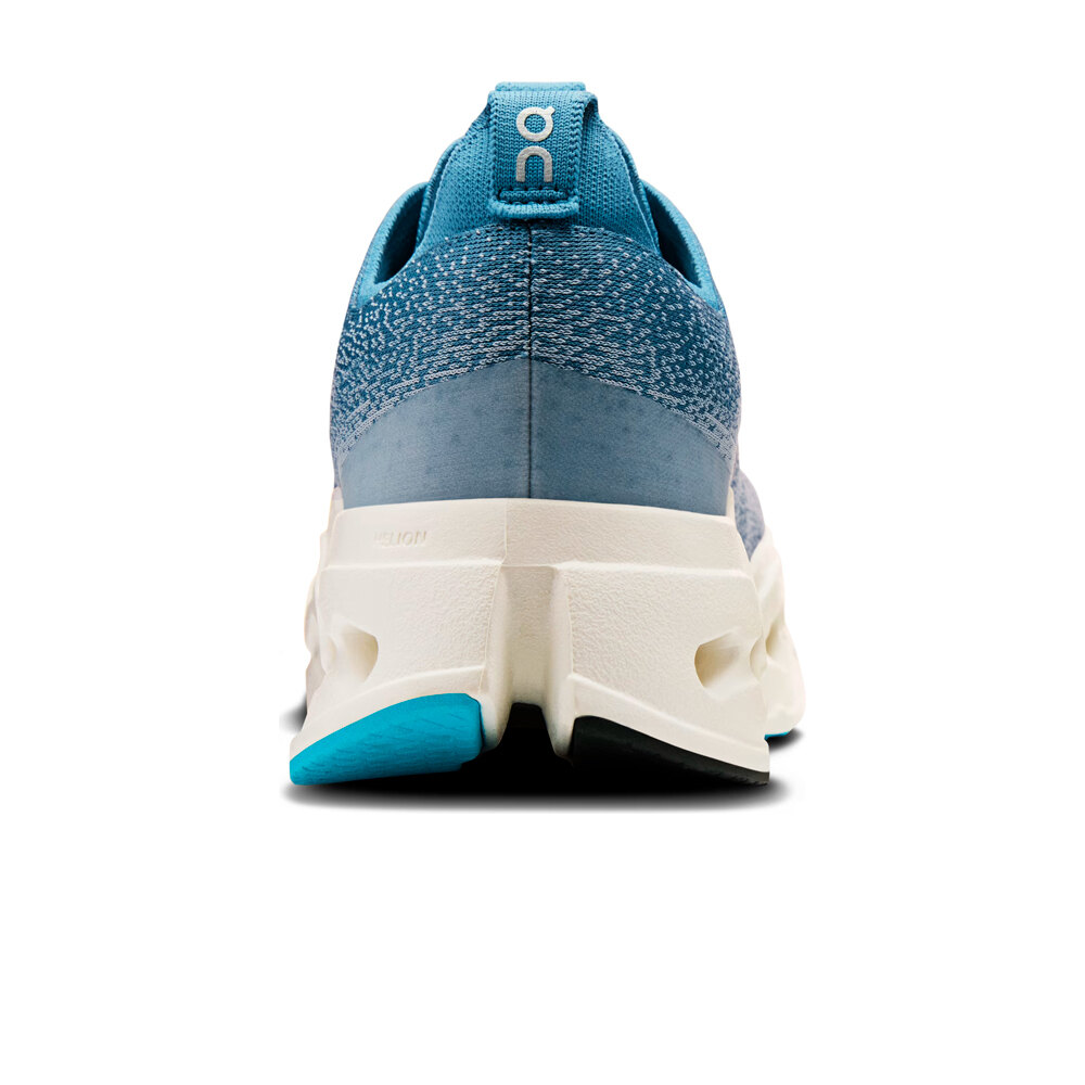 On zapatilla running hombre CLOUDSURFER MAX AZUL vista trasera