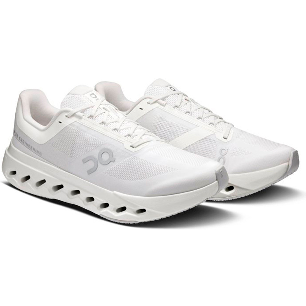 On zapatilla running hombre CLOUDSURFER NEXT BLANCO lateral interior