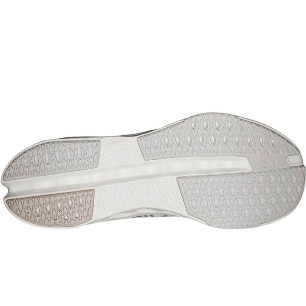 On zapatilla running hombre CLOUDSURFER NEXT BLANCO vista superior